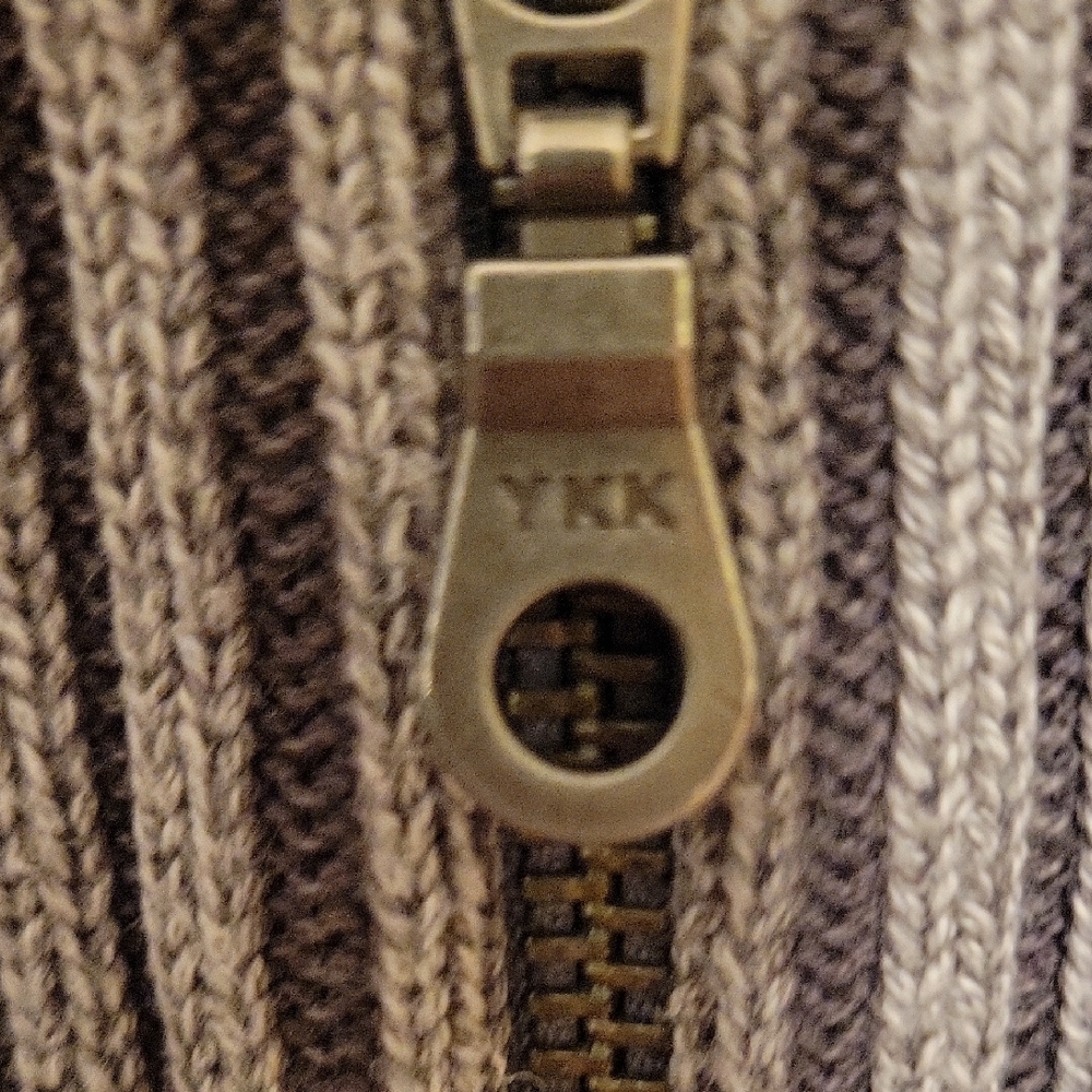Sundance Gray Ribbed Women's Cardigan - Picture 6 of 9